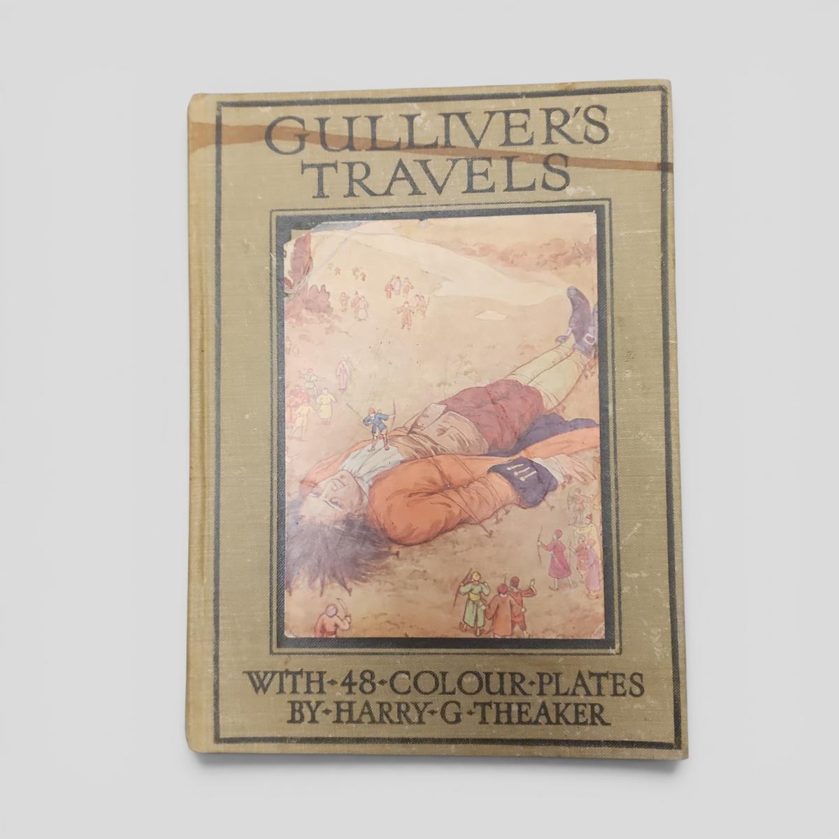GULLIVER'S TRAVELS by Jonathan Swift - book cover