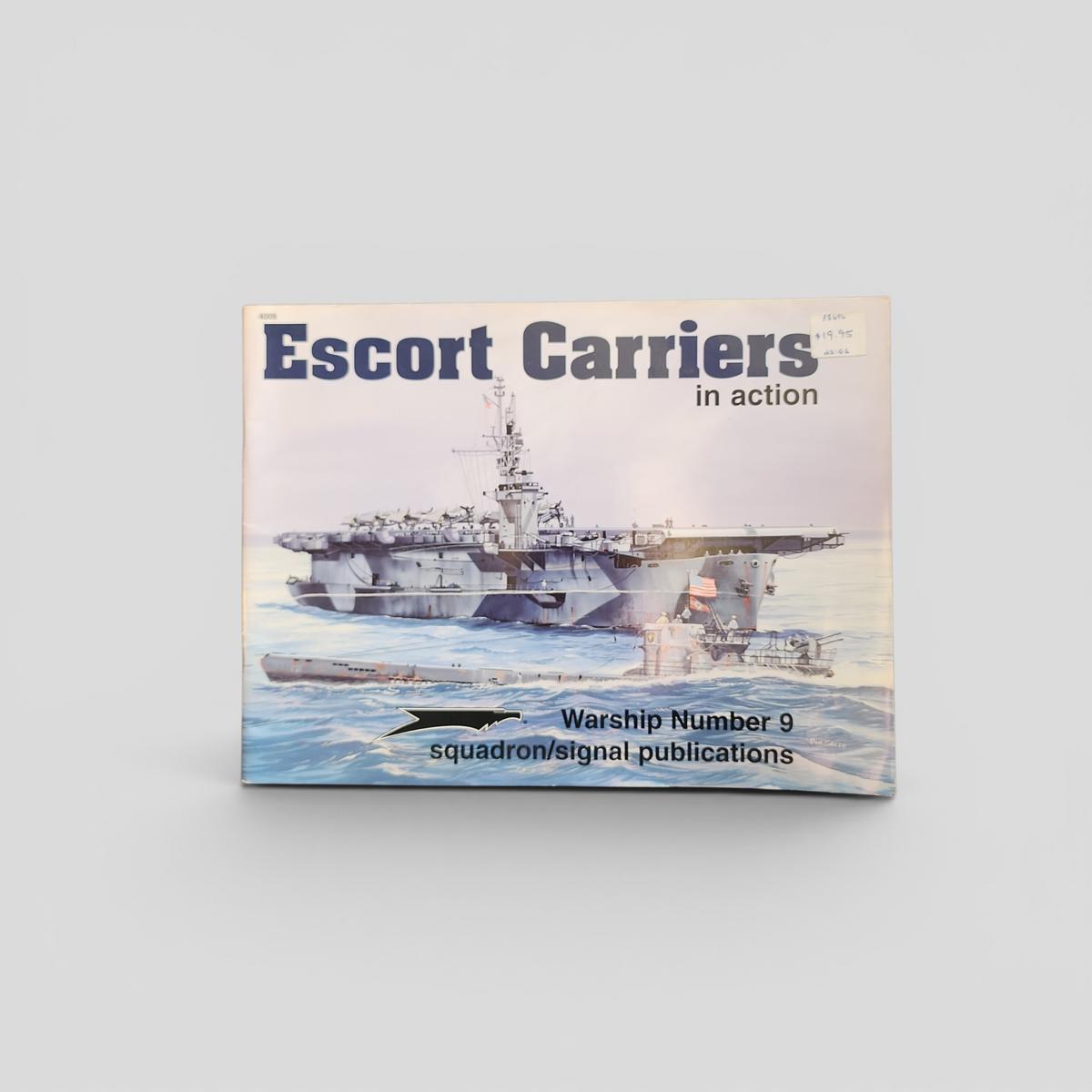 Escort Carriers in action - book cover