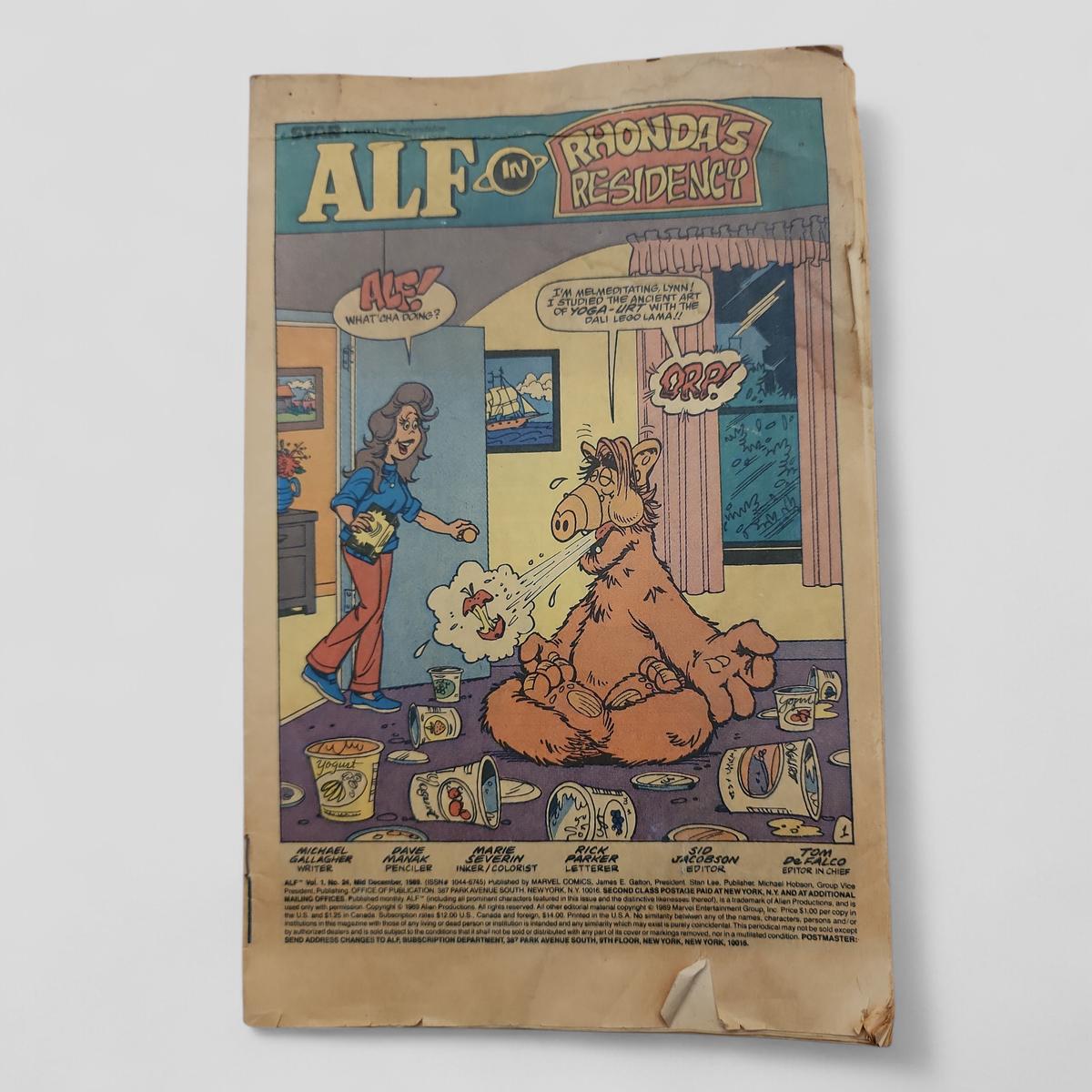 ALF #24 Rhonda's Residency - book cover