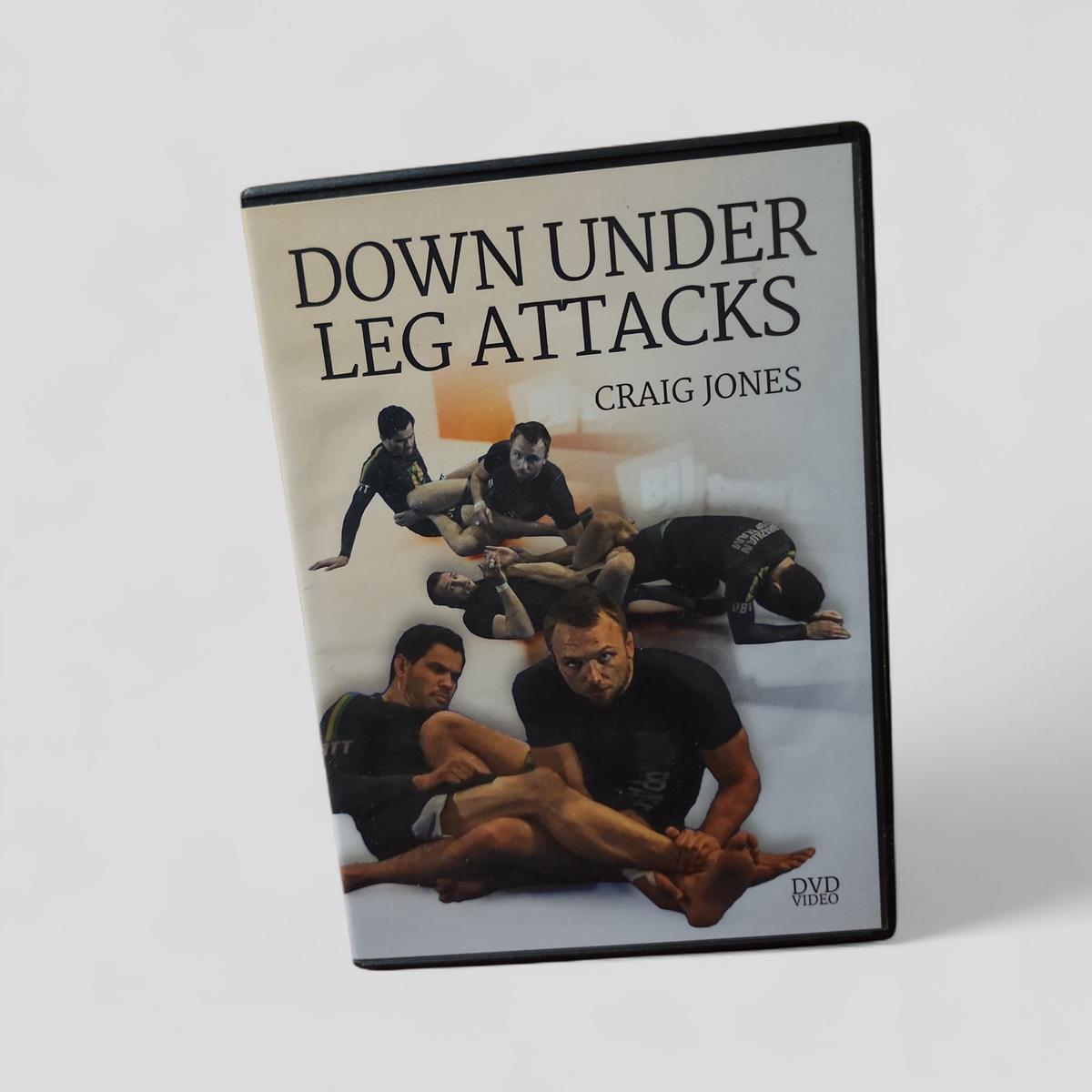 Down Under Leg Attacks by Craig Jones - book cover