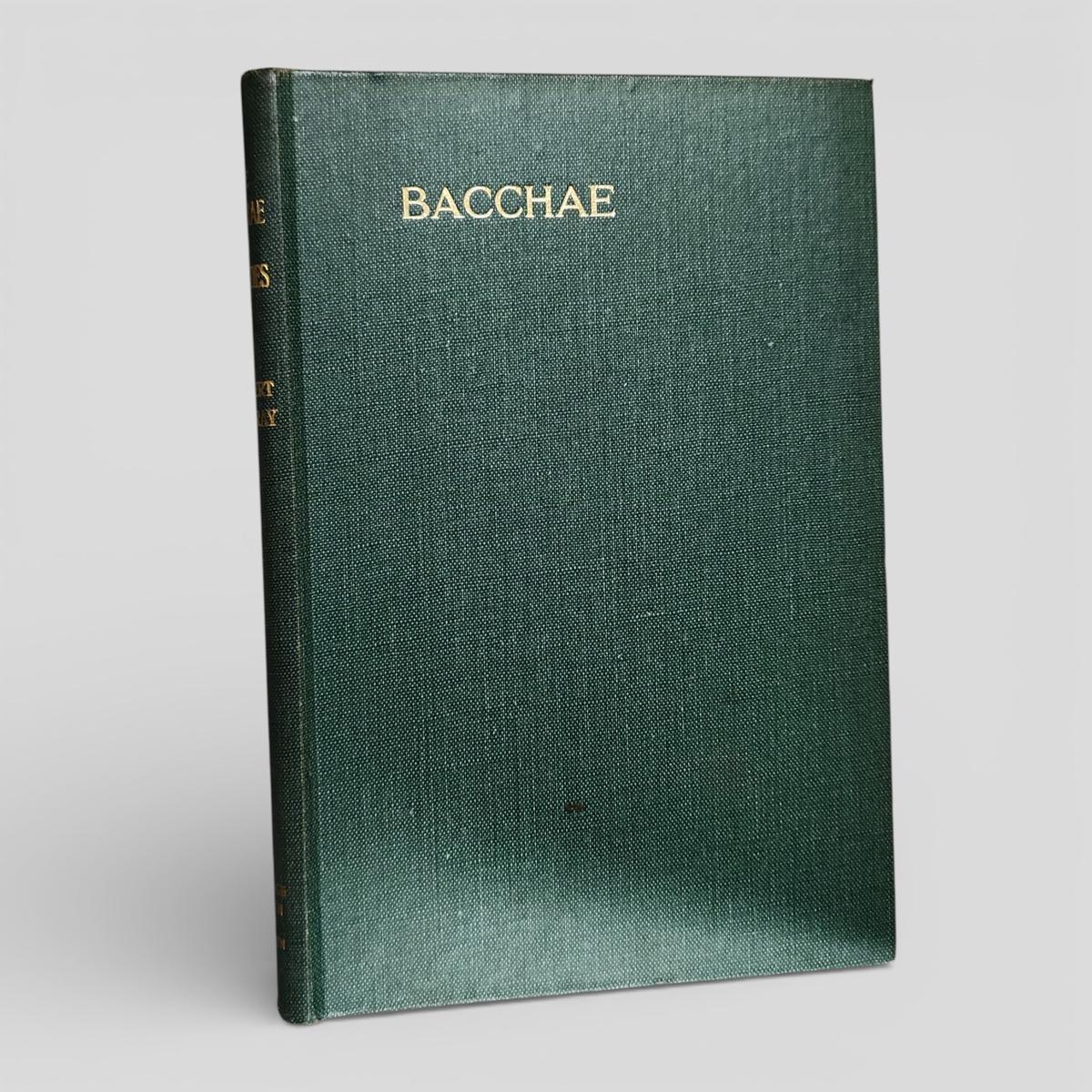 Bacchae by Euripides - book cover