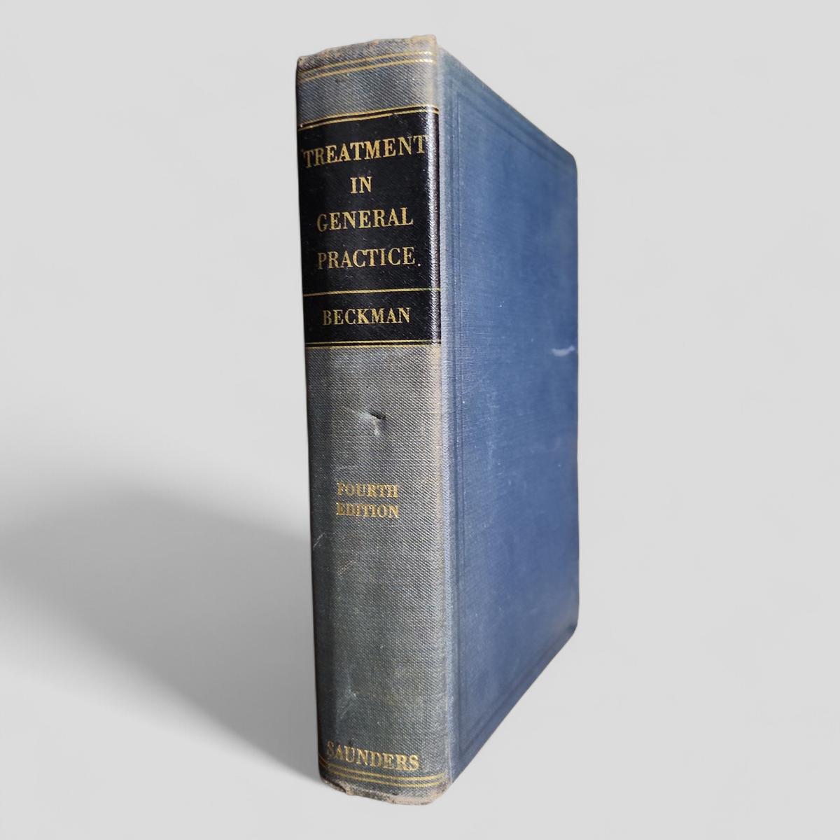 Treatment in General Practice by Harry Beckman - book cover