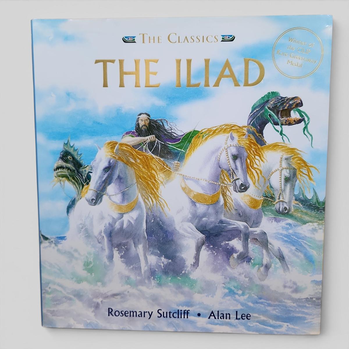 THE ILIAD by Rosemary Sutcliff and Alan Lee - book cover