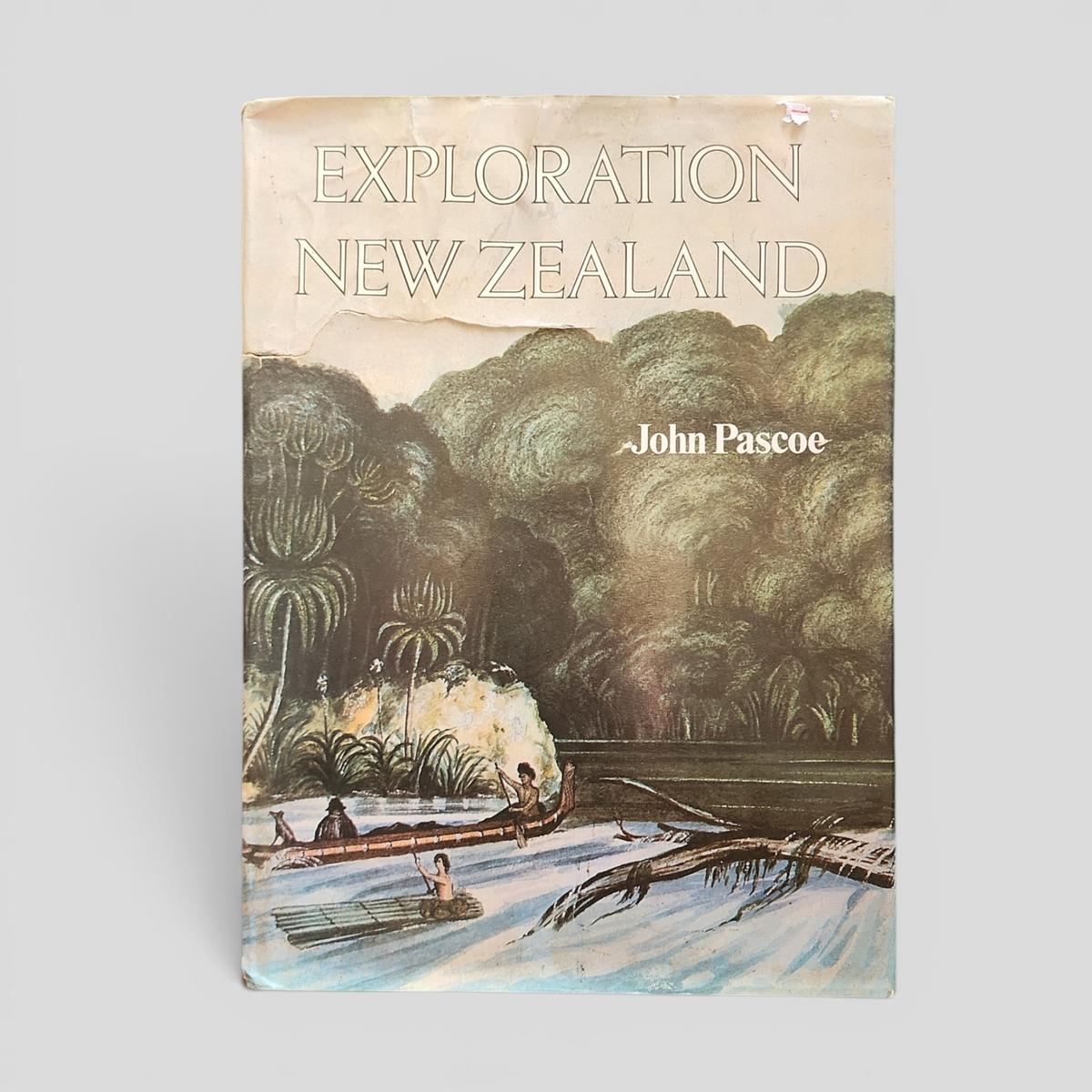 EXPLORATION NEW ZEALAND by John Pascoe - book cover