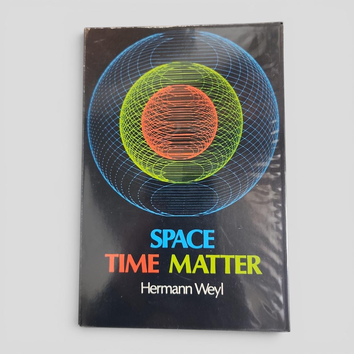 SPACE TIME MATTER by Hermann Weyl - book cover
