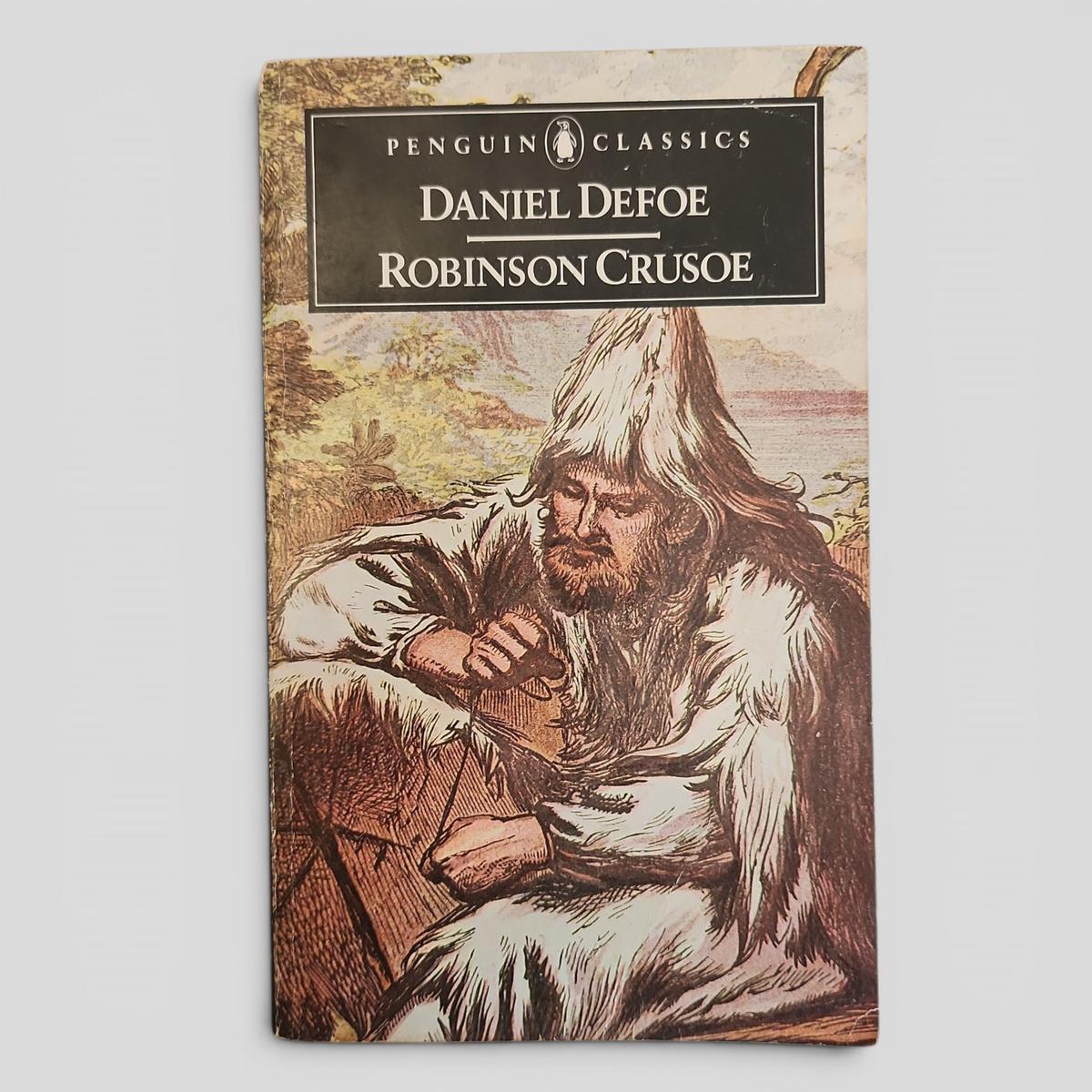 Robinson Crusoe by Daniel Defoe - book cover