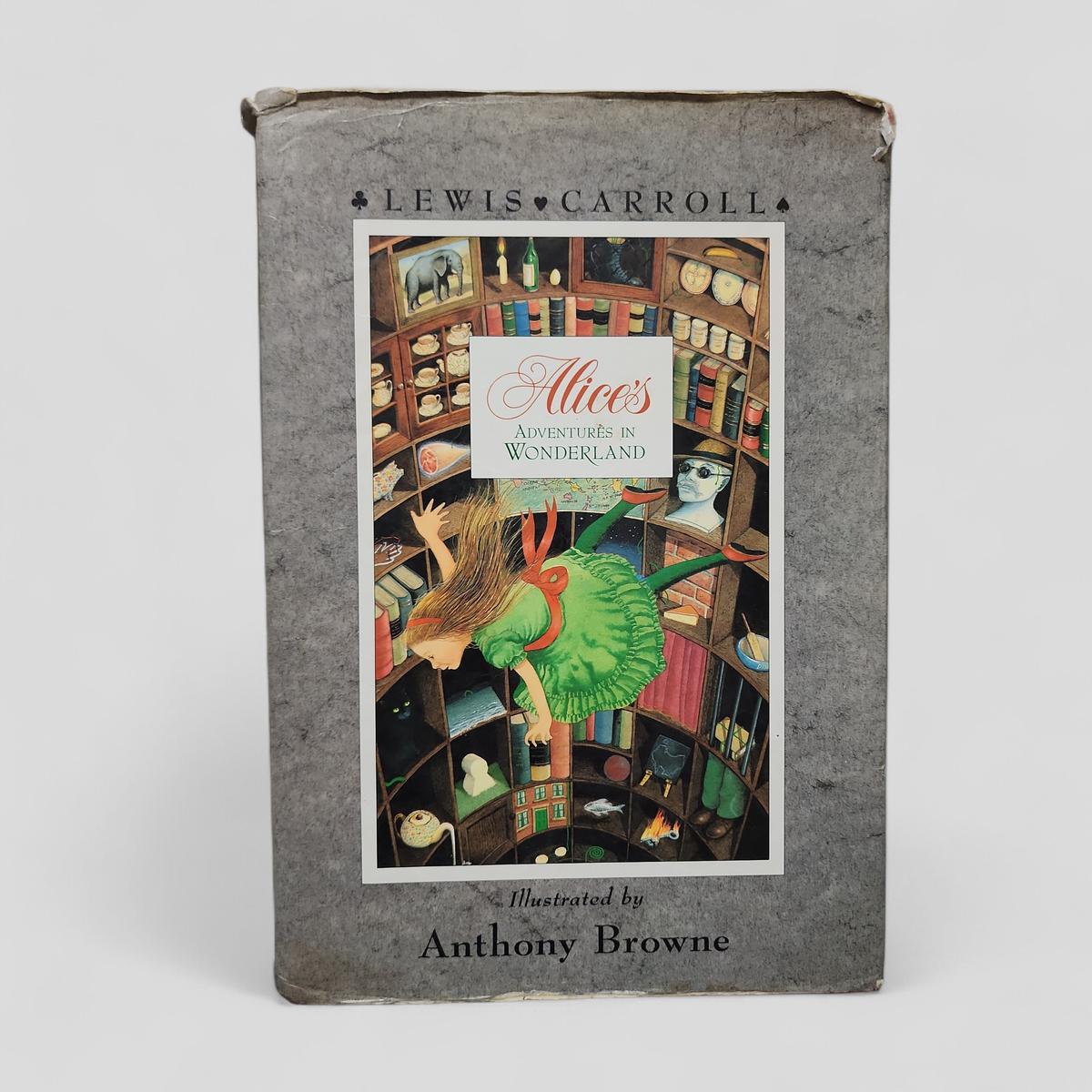 Alice's Adventures in Wonderland by Lewis Carroll - book cover