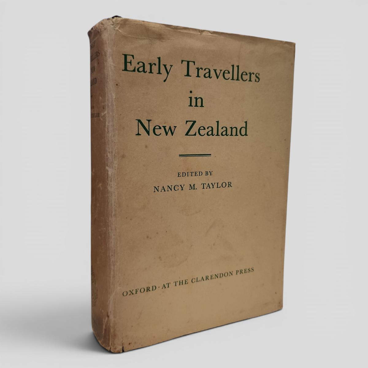 Early Travellers in New Zealand by Nancy M. Taylor - book cover