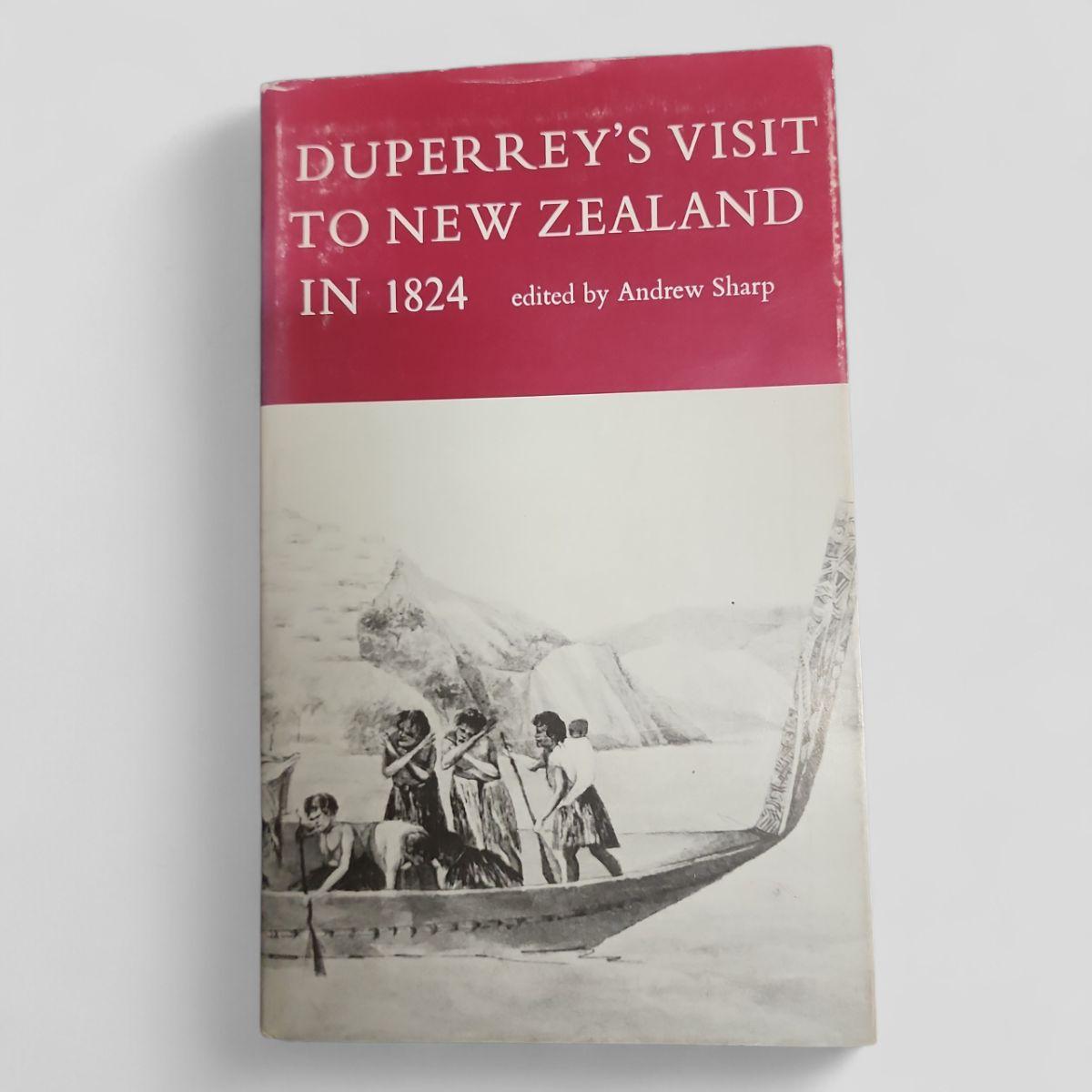 Duperrey's Visit to New Zealand in 1824 by Andrew Sharp - book cover
