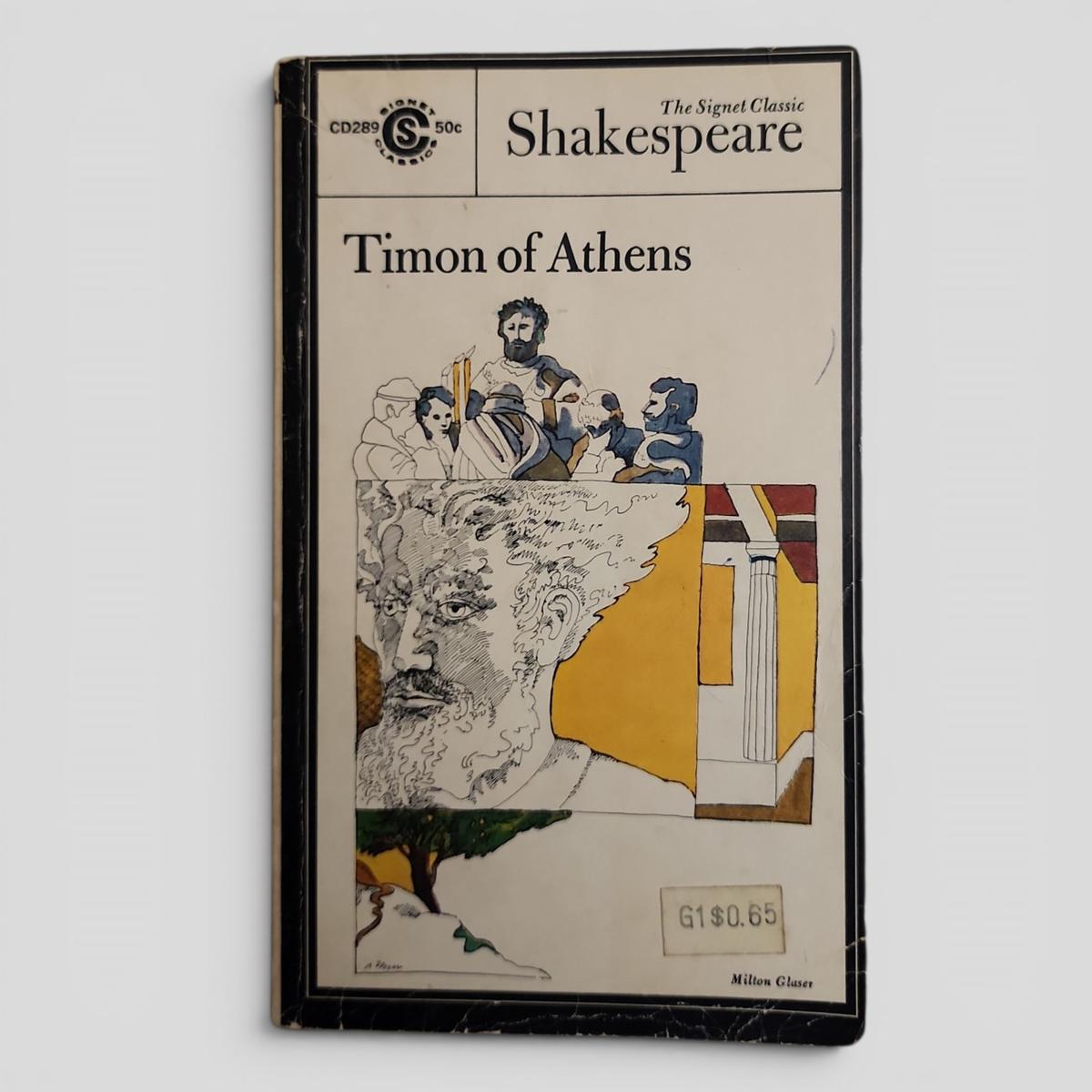 Timon of Athens by Shakespeare - book cover
