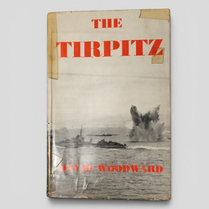 THE TIRPITZ by DAVID WOODWARD - book cover