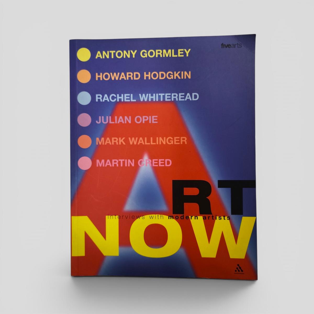 ART NOW: Interviews with Modern Artists - book cover