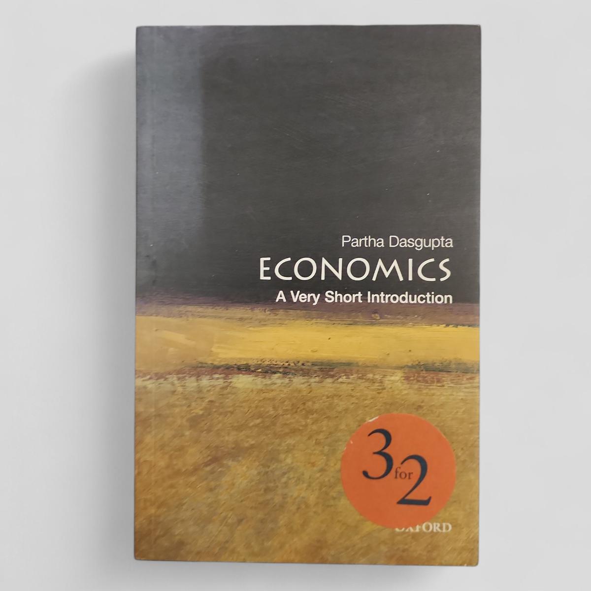 Economics: A Very Short Introduction by Partha Dasgupta - book cover