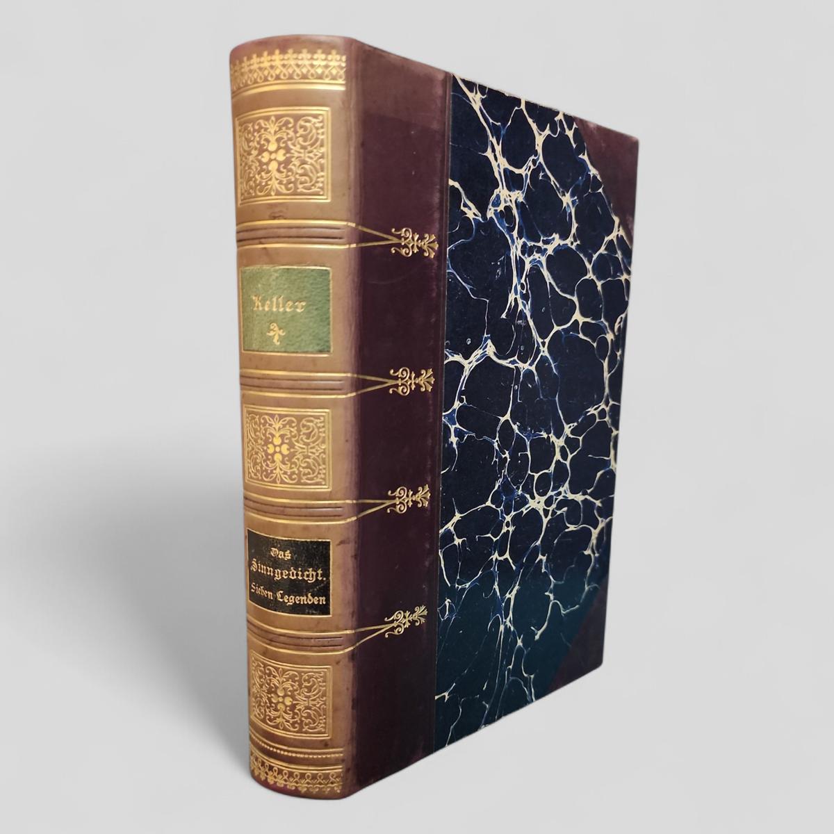 Das Sinngedicht Novellen Sieben Legenden by Gottfried Keller - book cover