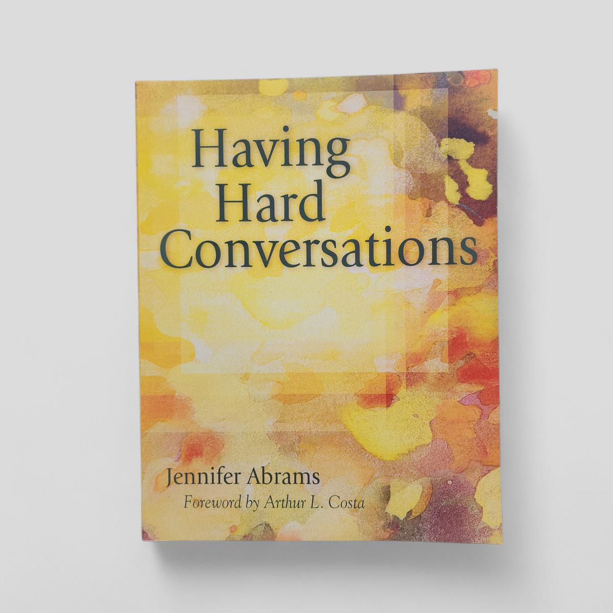 Having Hard Conversations by Jennifer Abrams - book cover