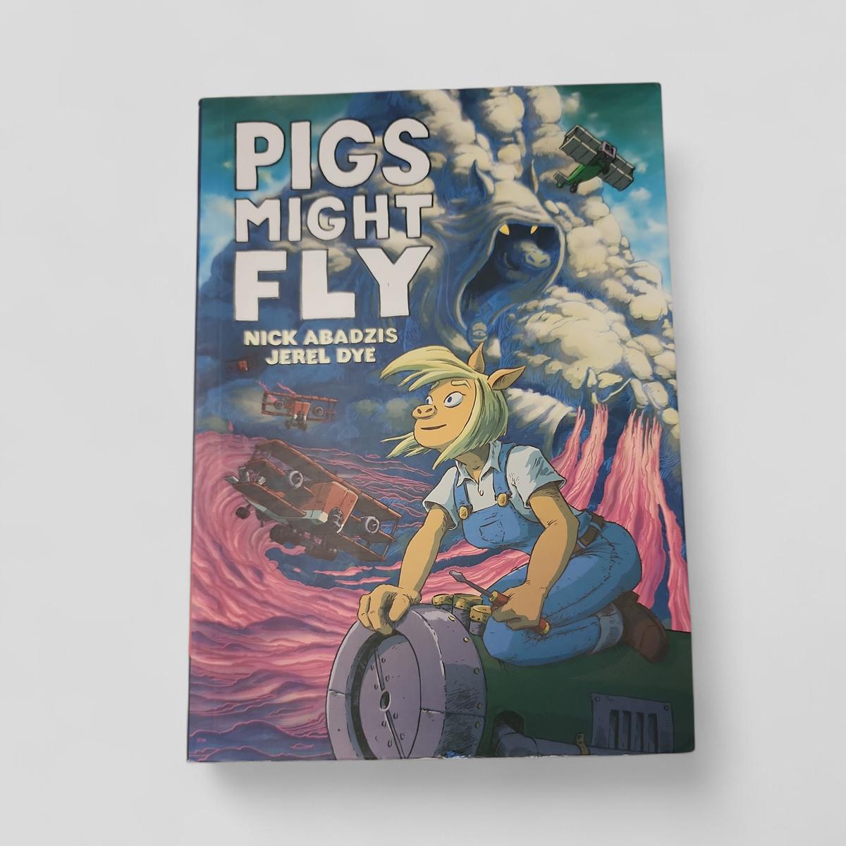 Pigs Might Fly by Nick Abadzis - book cover