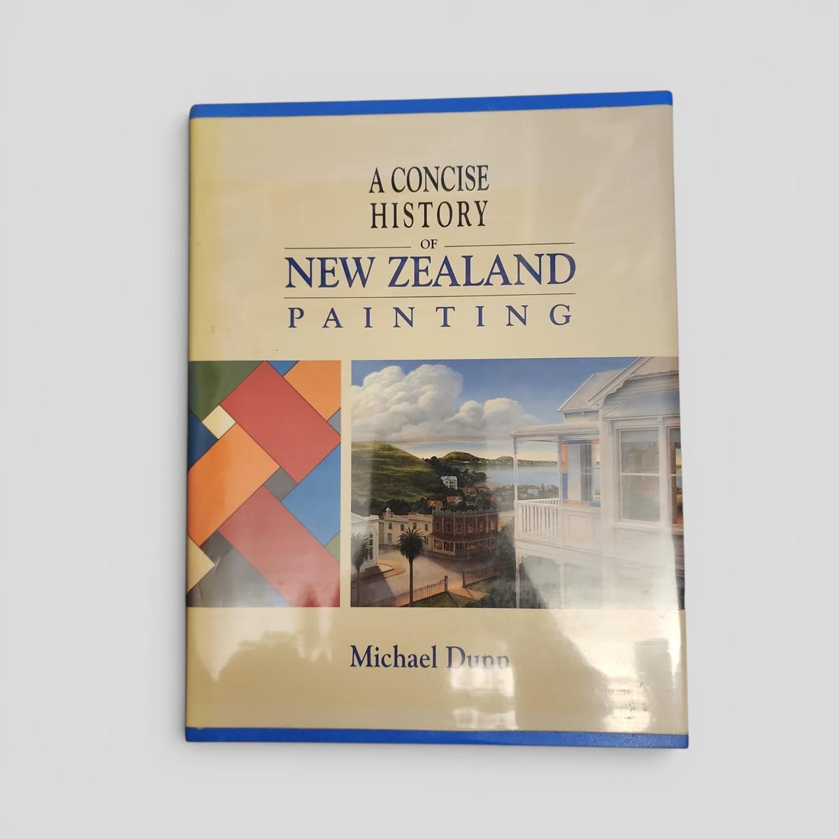 A Concise History of New Zealand Painting by Michael Dunn - book cover