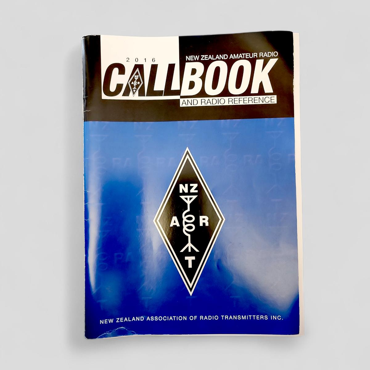 New Zealand Amateur Radio Call Book and Radio Reference - book cover