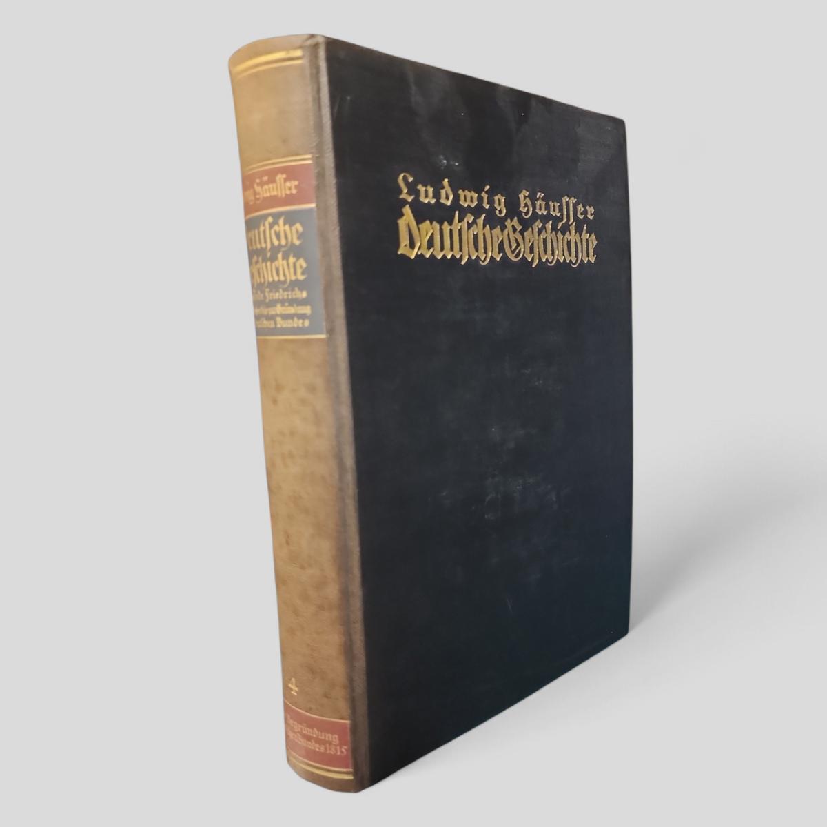 Deutsche Geschichte by Ludwig Häusser - book cover