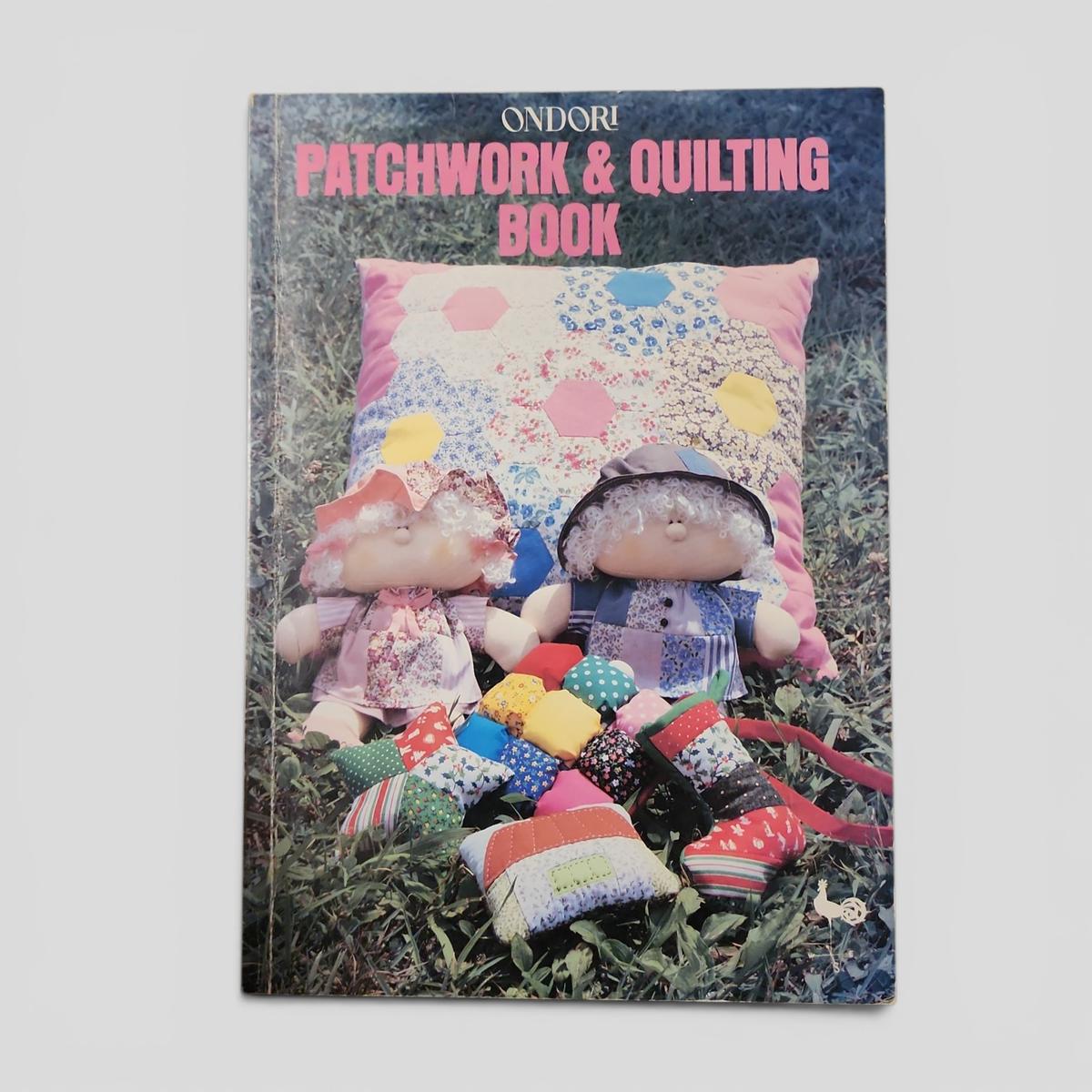 Patchwork & Quilting Book - book cover
