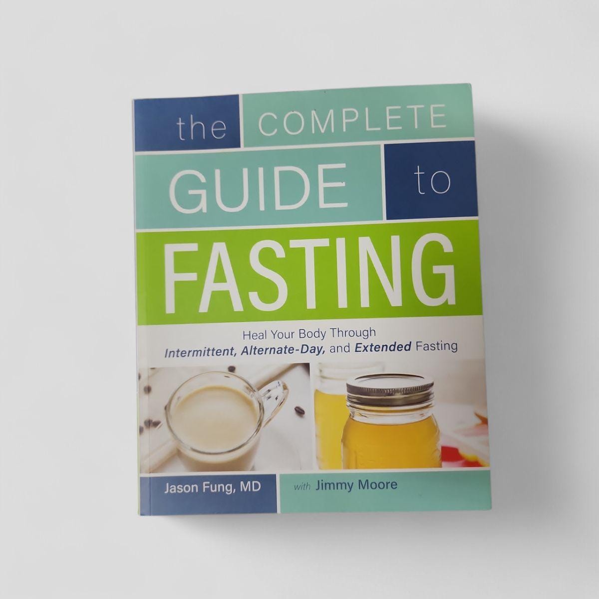 The Complete Guide to Fasting: Heal Your Body Through Intermittent, Alternate-Day, and Extended Fasting by Jason Fung, MD with Jimmy Moore - book cover