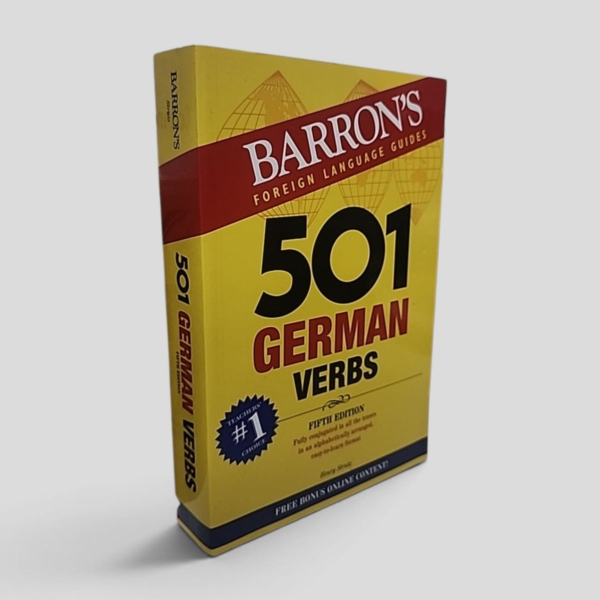 501 German Verbs by Henry Strutz book cover