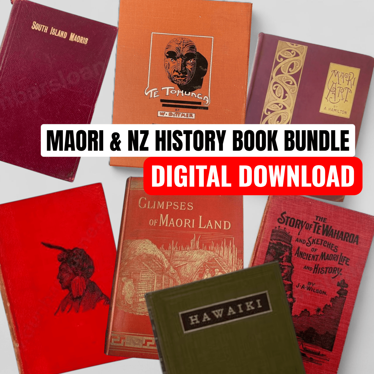 55 Hard to Find Digital Vintage Books on Maori and New Zealand Colonization History - Books Worth Keeping
