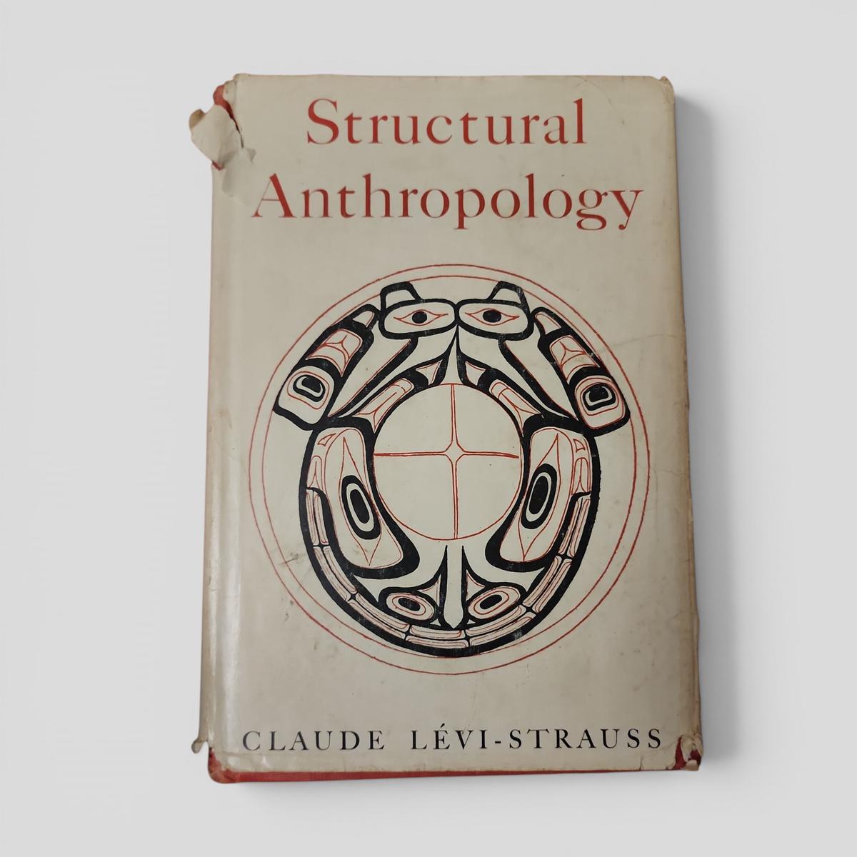 Structural Anthropology by Claude Lévi-Strauss - book cover