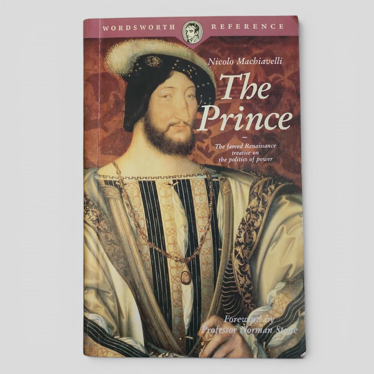 The Prince by Nicolo Machiavelli - book cover