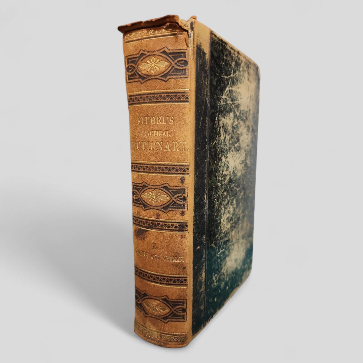 Flügel's Practical Dictionary of the English and German Languages by Dr. Felix Flügel - book cover