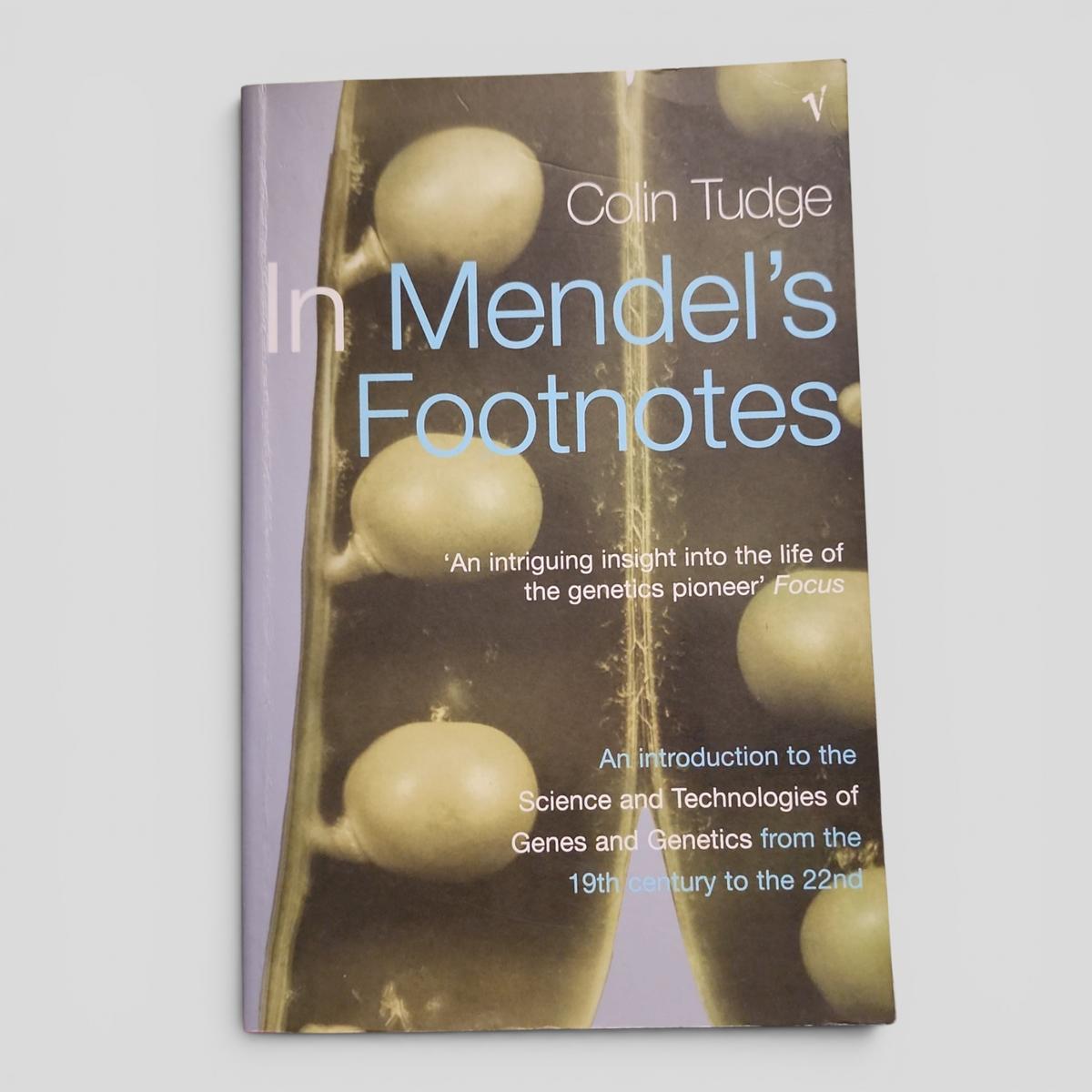 In Mendel's Footnotes by Colin Tudge - book cover