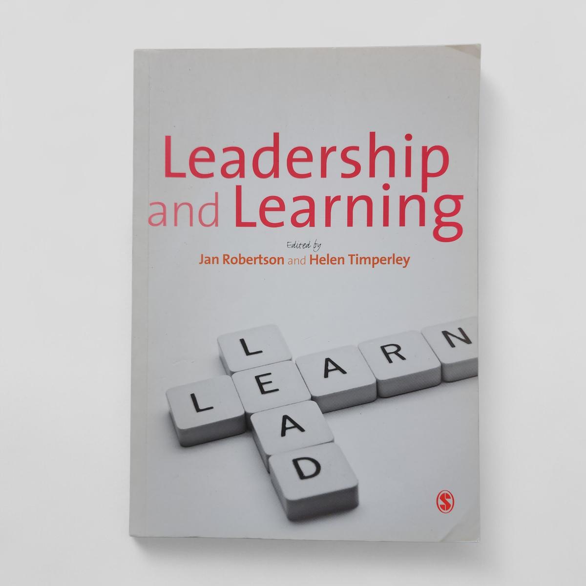 Leadership and Learning by Jan Robertson and Helen Timperley - book cover