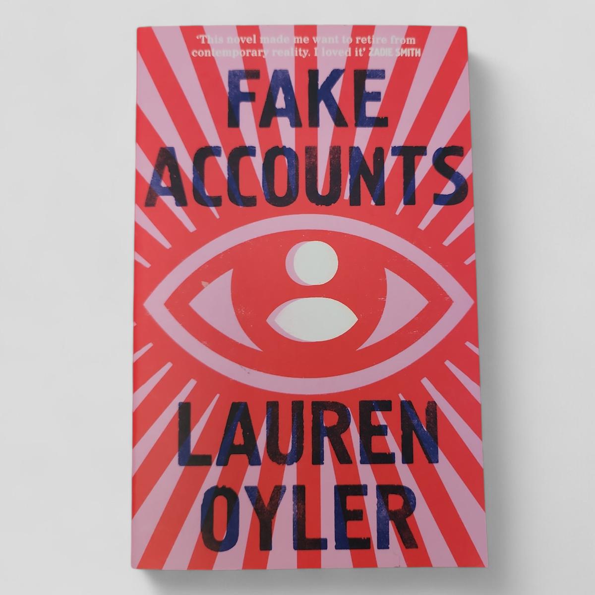 Fake Accounts by Lauren Oyler - book cover