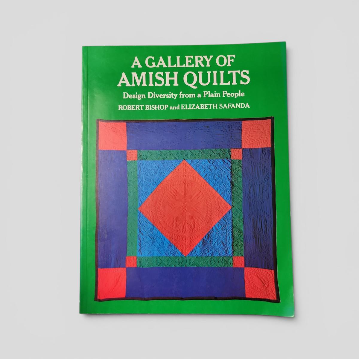 A Gallery of Amish Quilts by Robert Bishop and Elizabeth Safanda - book cover