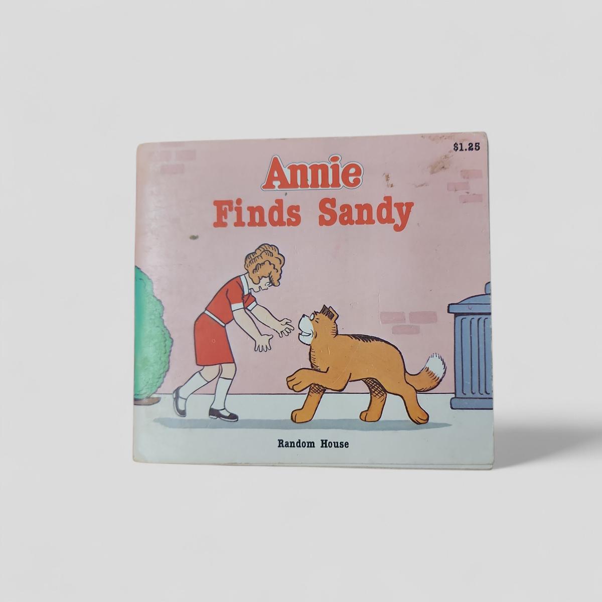 Annie Finds Sandy by Fran Manushkin - book cover