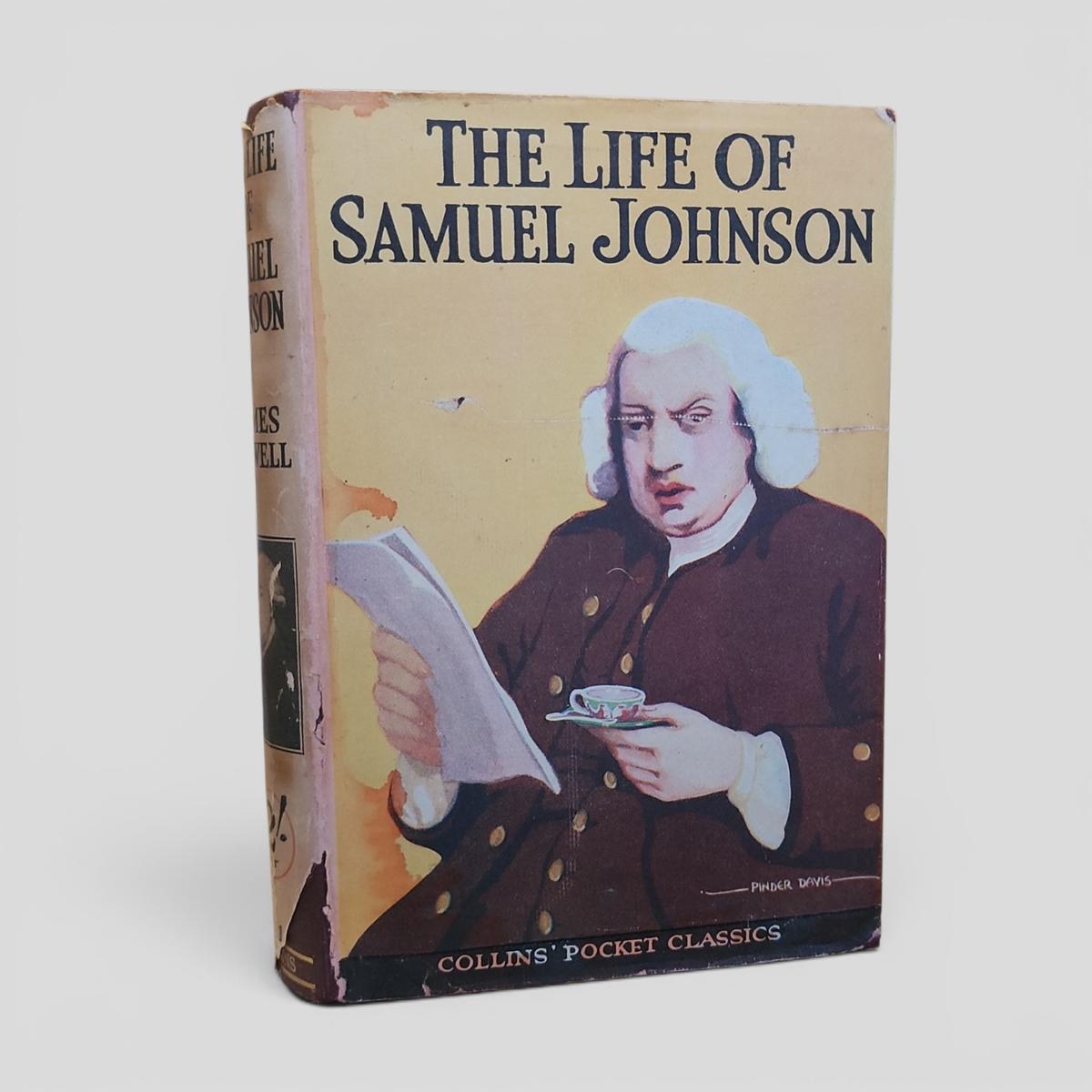 THE LIFE OF SAMUEL JOHNSON by JAMES BOSWELL - book cover