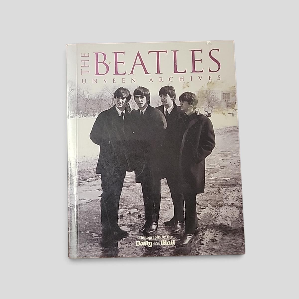 THE BEATLES UNSEEN ARCHIVES - book cover