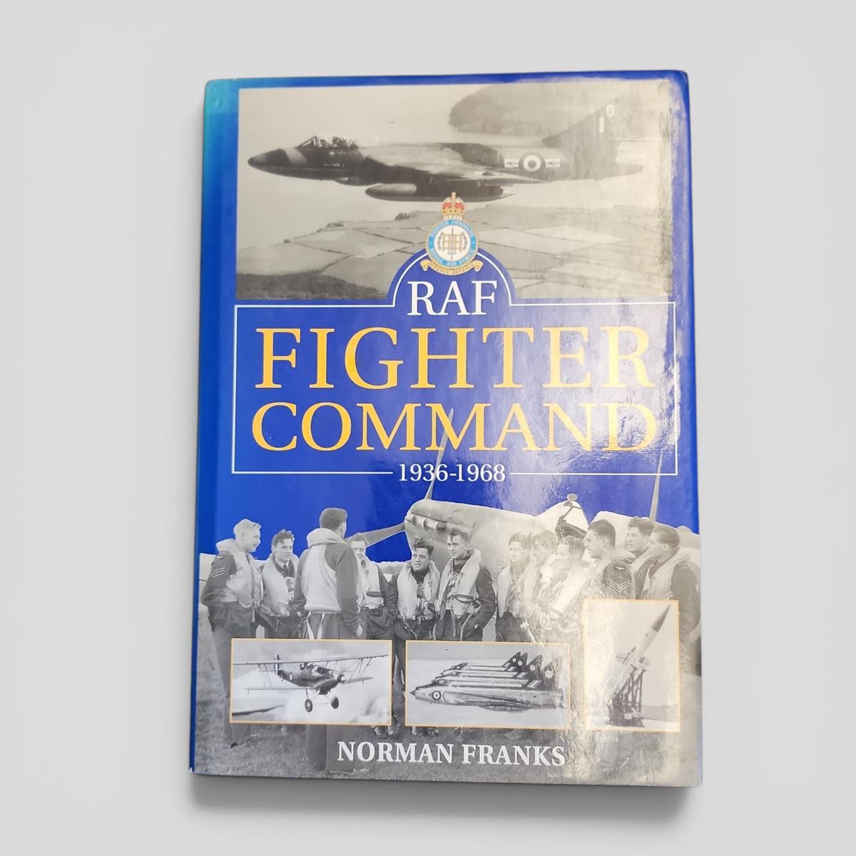 RAF Fighter Command 1936-1968 by Norman Franks - book cover