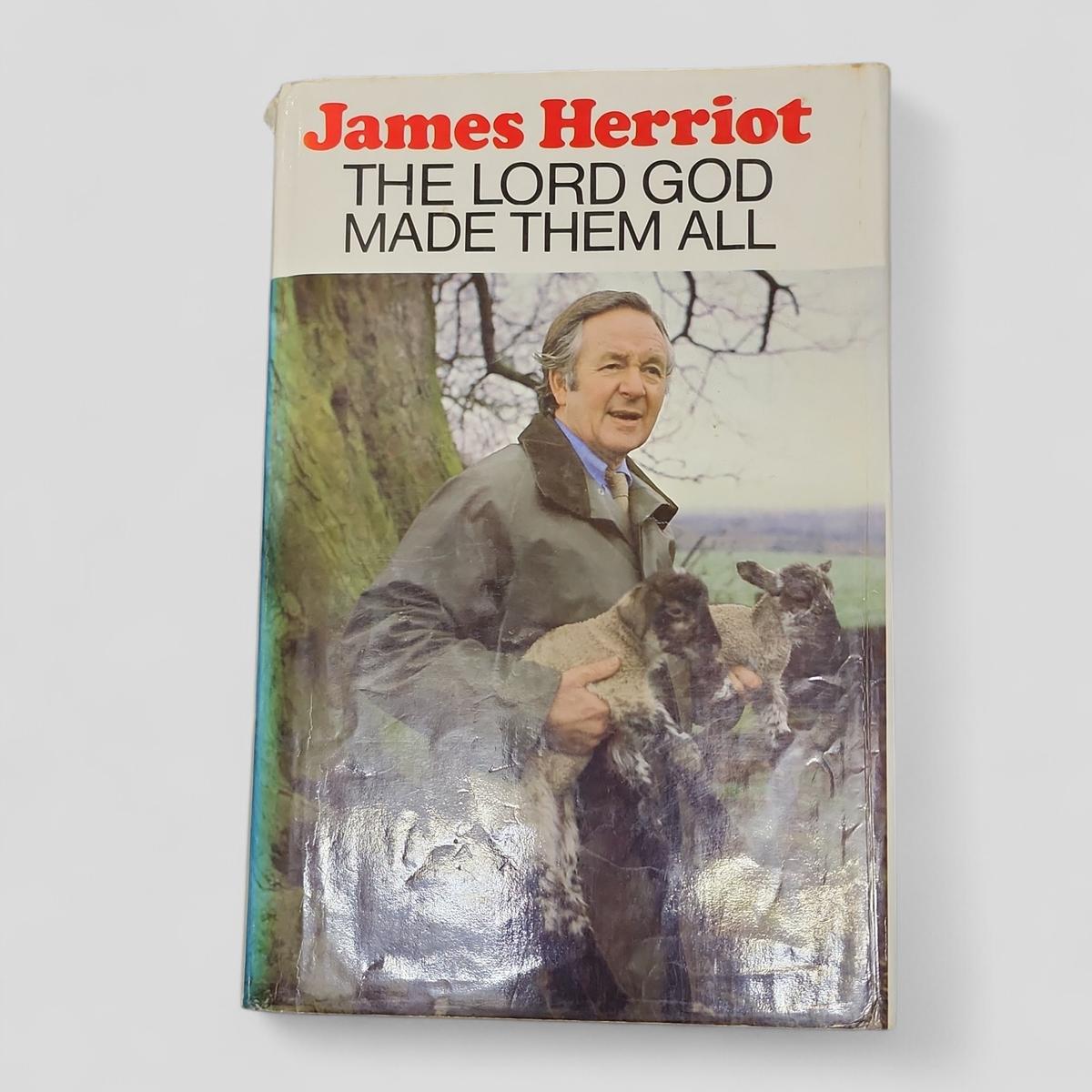 The Lord God Made Them All by James Herriot - book cover