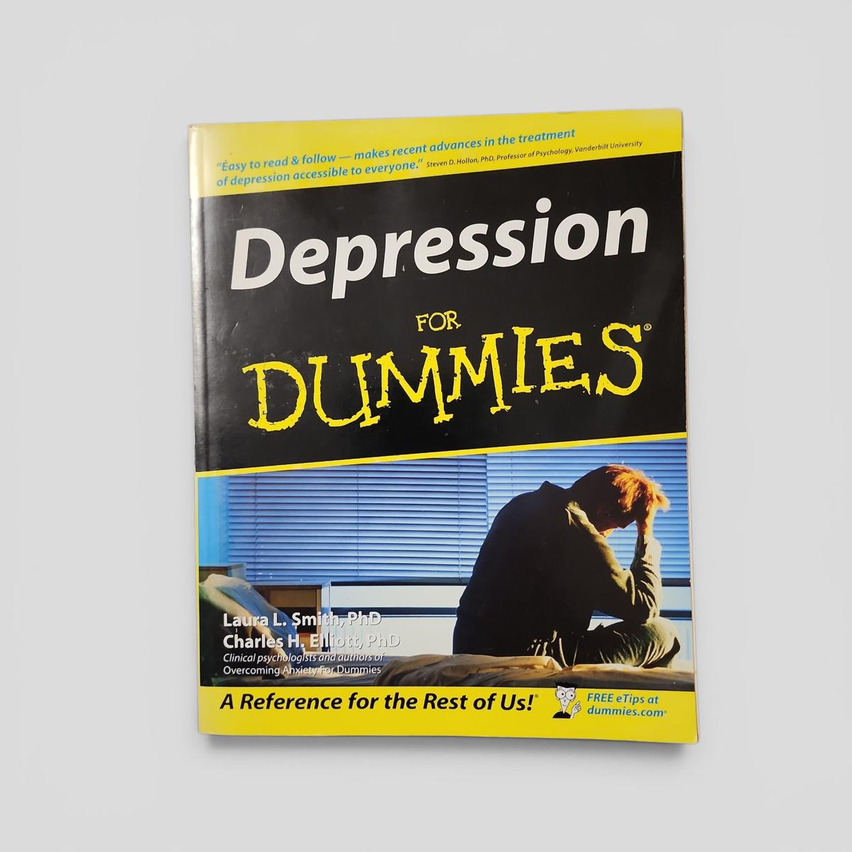 Depression for Dummies by Laura L. Smith, PhD, Charles H. Elliott, PhD - book cover