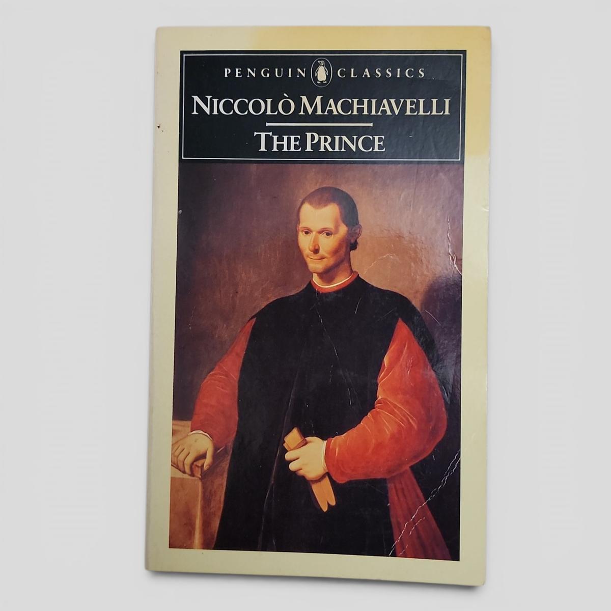 The Prince by Niccolo Machiavelli - book cover