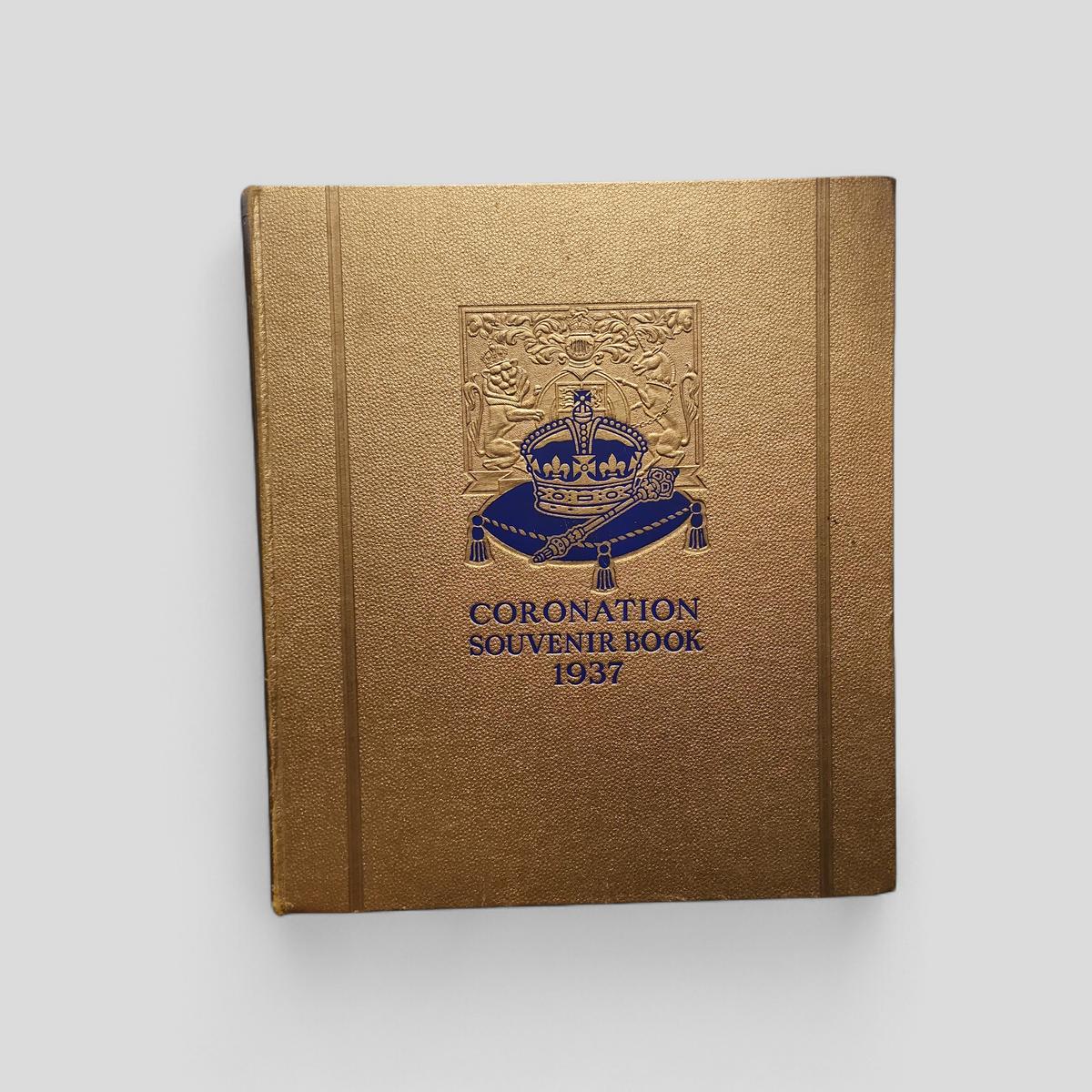 Coronation Souvenir Book 1937 by Gordon Beckles - book cover