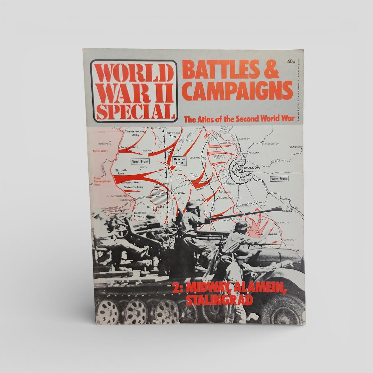 World War II Battles & Campaigns - book cover
