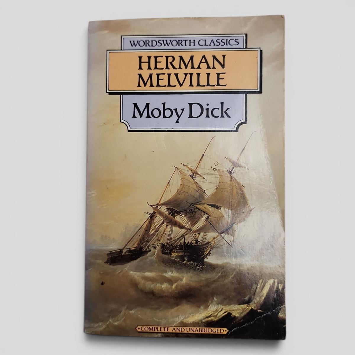 Moby Dick by Herman Melville - book cover