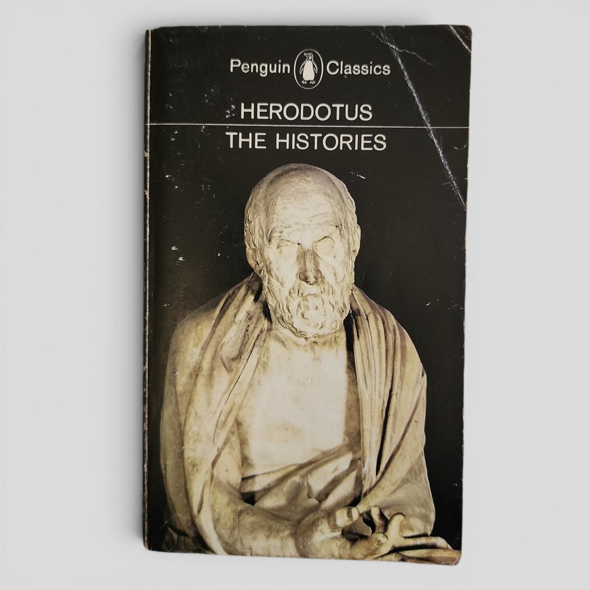 THE HISTORIES by HERODOTUS - book cover