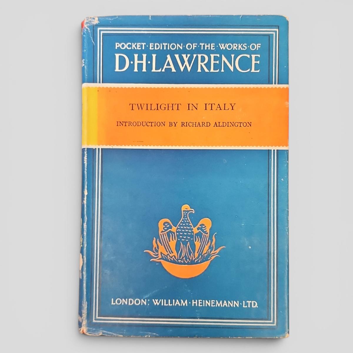 TWILIGHT IN ITALY by D.H. LAWRENCE - book cover