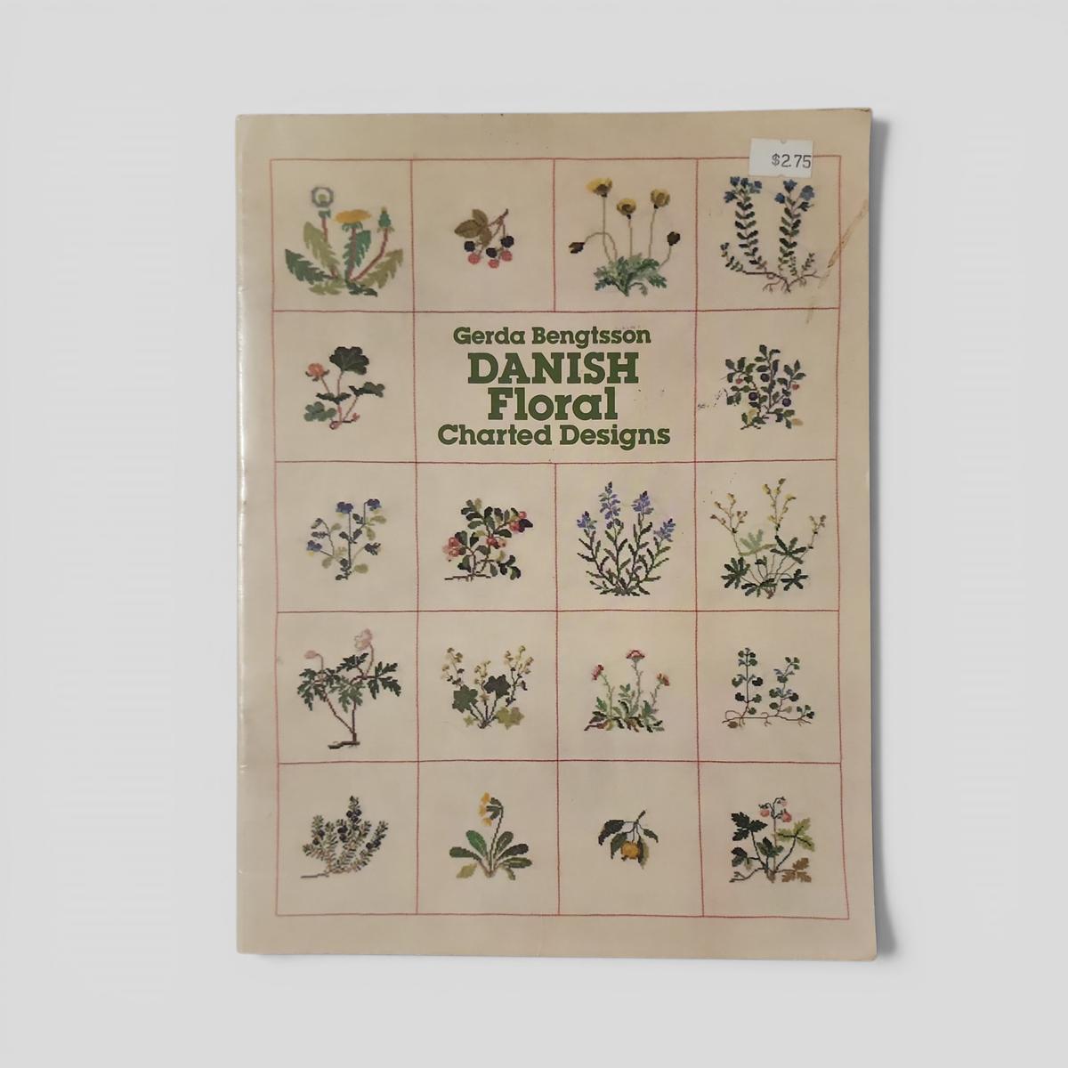 Danish Floral Charted Designs by Gerda Bengtsson - book cover