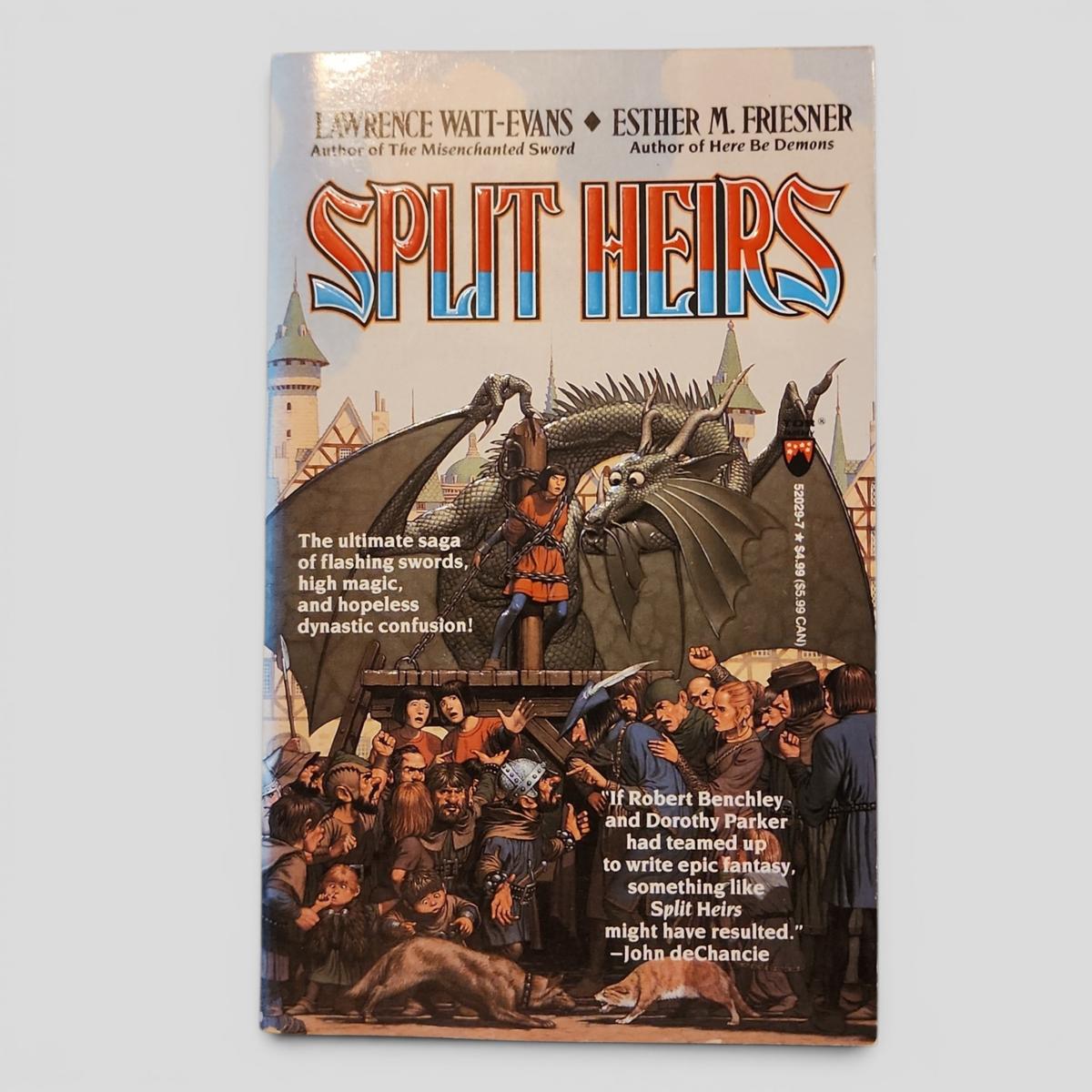 Split Heirs by Lawrence Watt-Evans, Esther M. Friesner - book cover