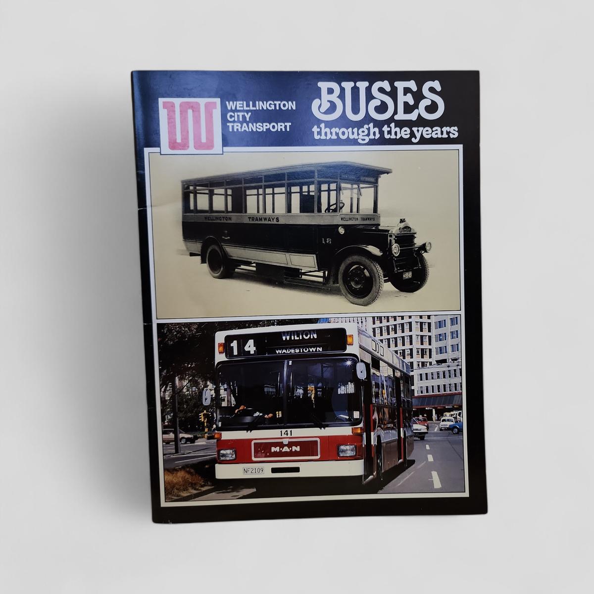 Wellington Buses through the years - book cover