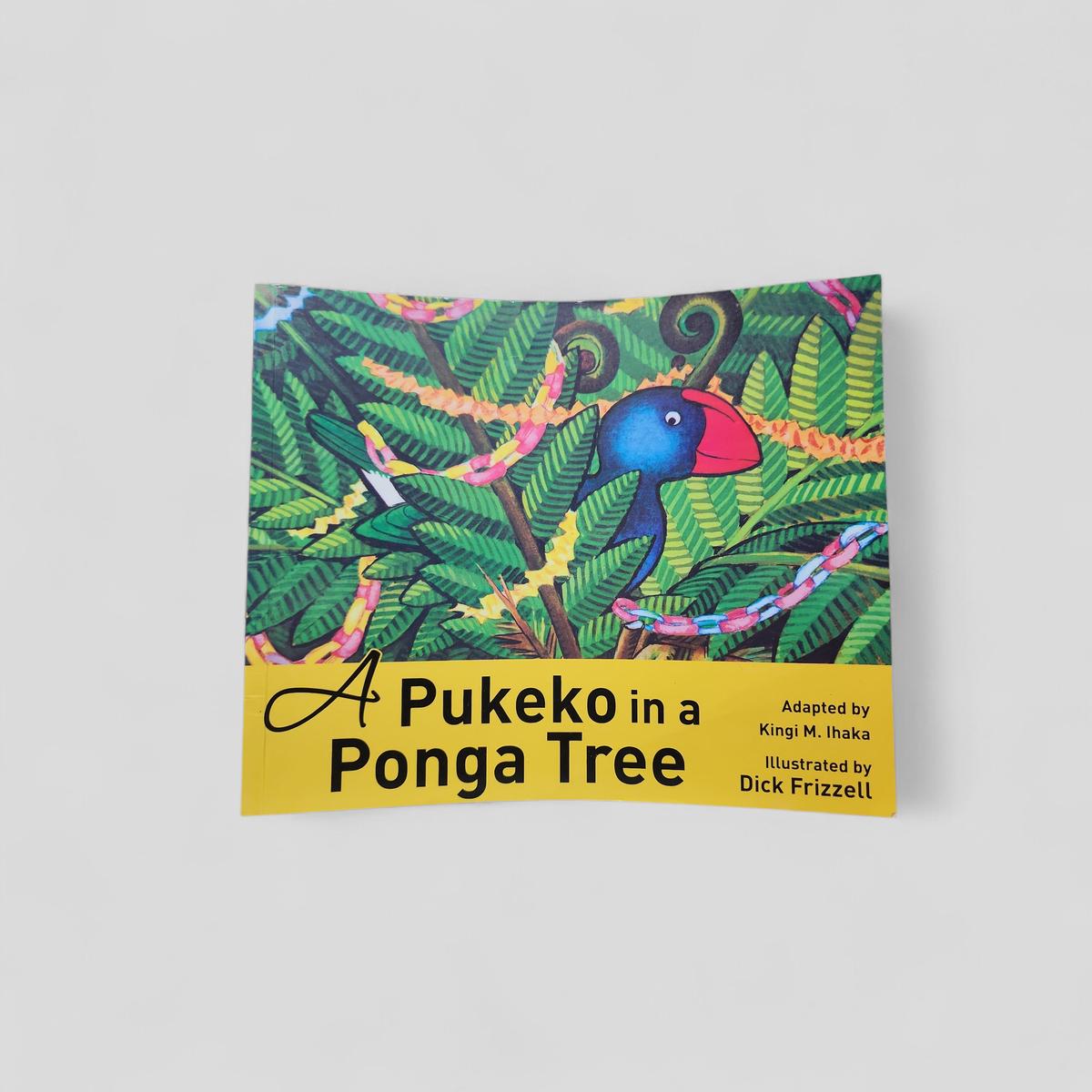 A Pukeko in a Ponga Tree by Kingi Ihaka - book cover